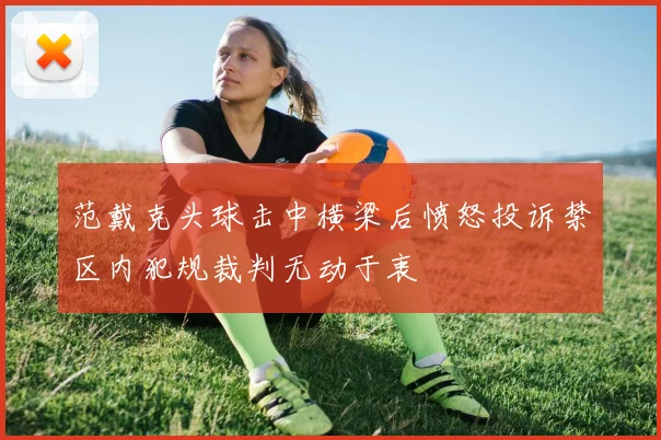 范戴克头球击中横梁后愤怒投诉禁区内犯规裁判无动于衷